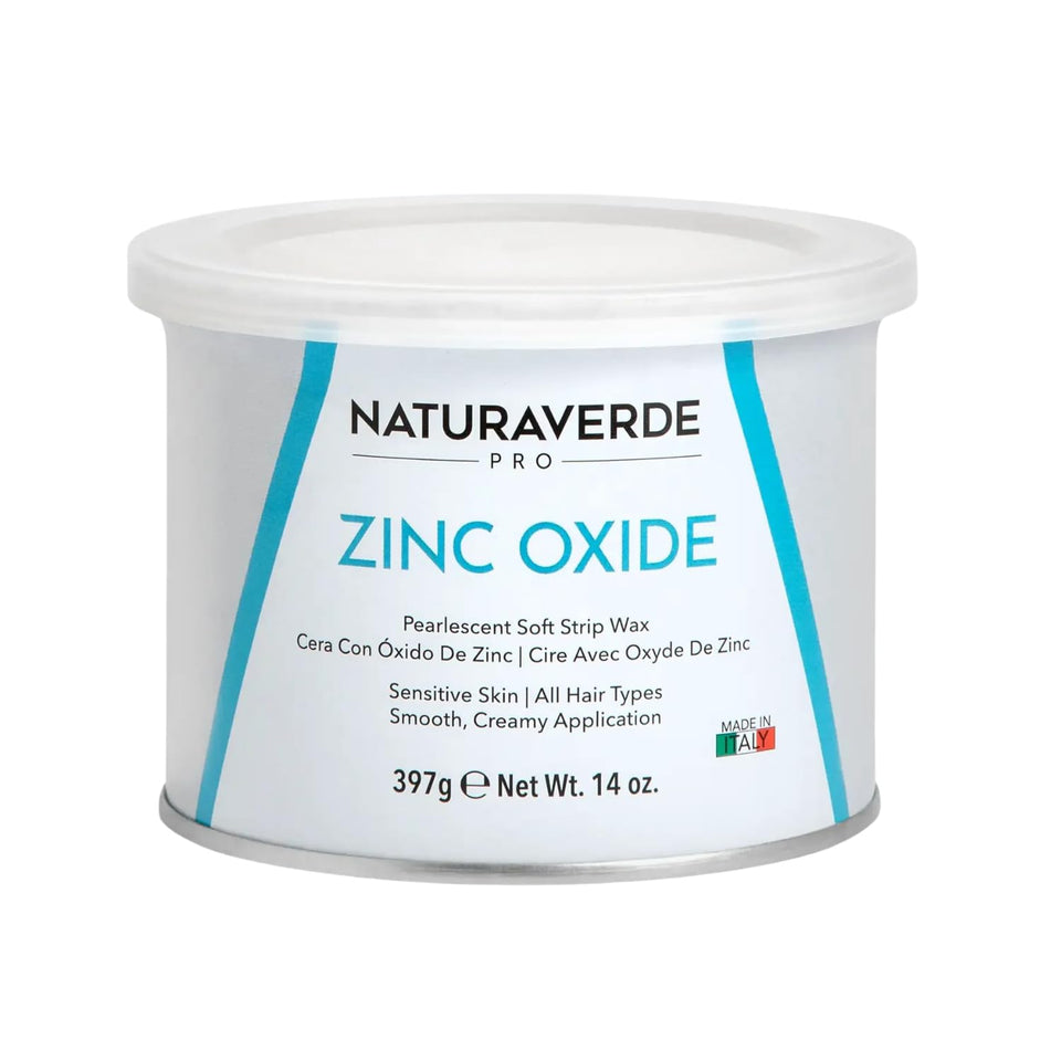 Naturaverde Pro zinc oxide soft wax bottle 14oz offers gentle, skin-friendly hair removal.