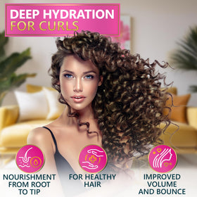 Naturavis shampoo bottle featuring argan oil and shea butter for deep moisture.