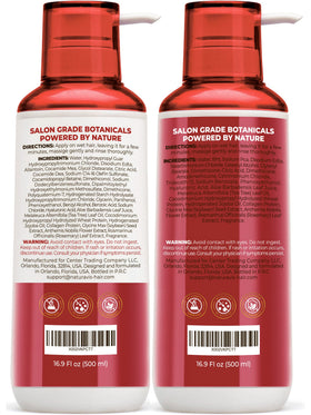 Conditioner being applied on damp hair for smoother locks.