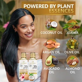 NATURAVIS curly-hair-definition scene shows bounce and moisture.