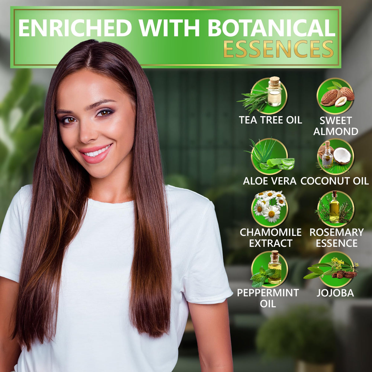 NATURAVIS Tea Tree Oil Mint Shampoo lather for cleansing