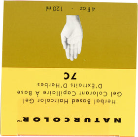 Naturcolor 7C Caraway Blonde color mixture prepared for application.