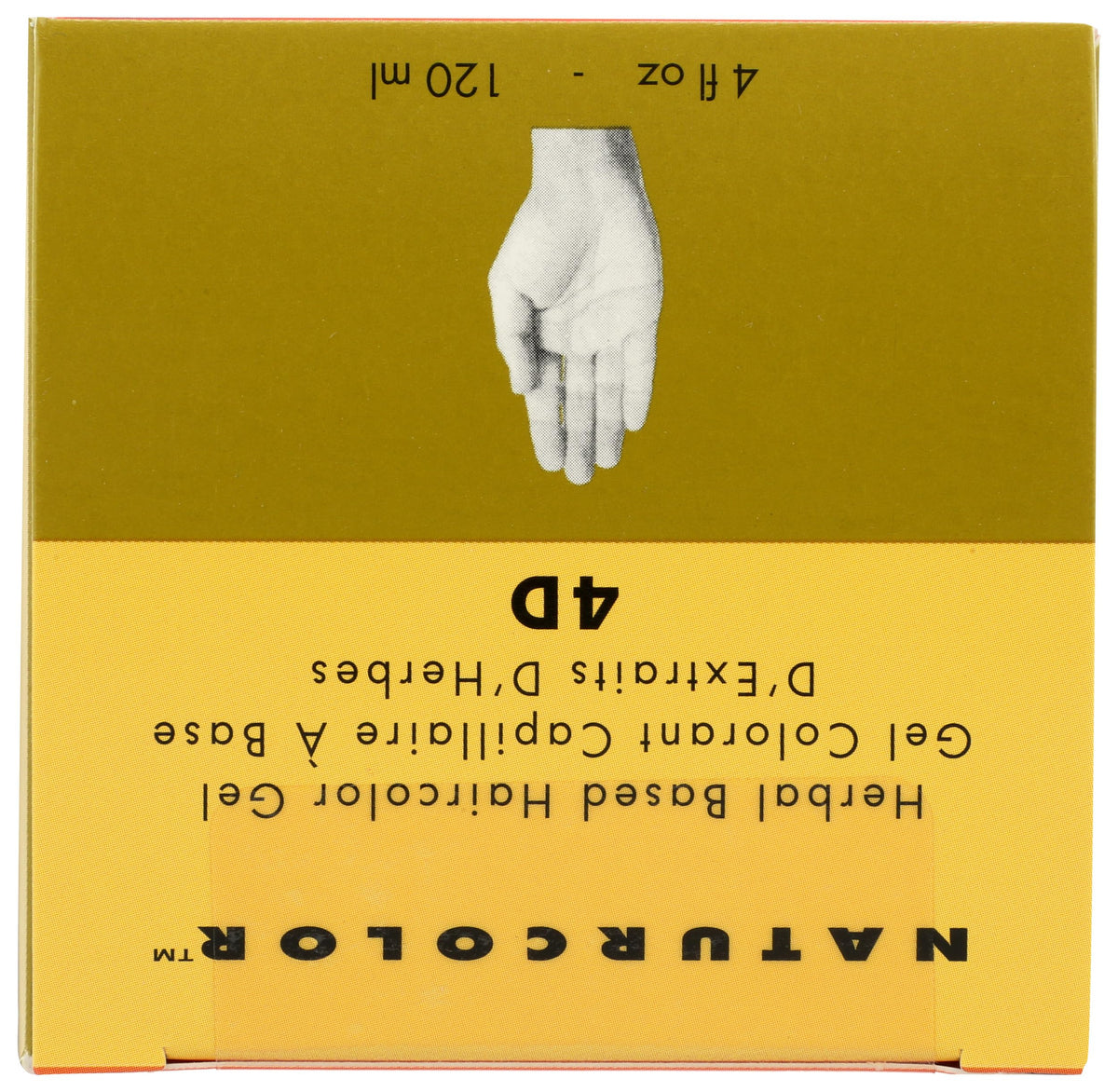 Naturcolor cruelty-free label indicating animal-friendly formulation