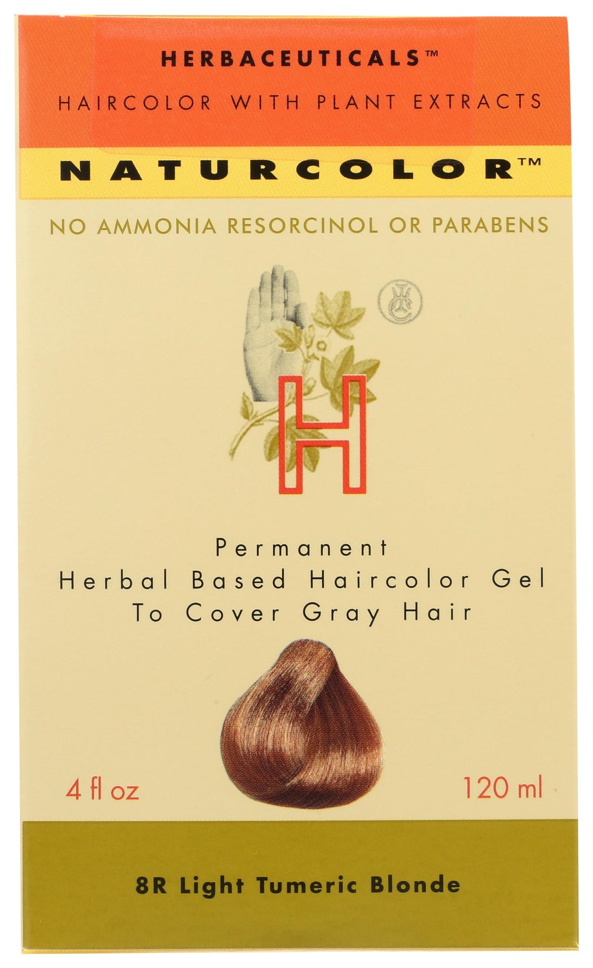 Naturcolor Light Turmeric Blonde bottle ready for at-home color