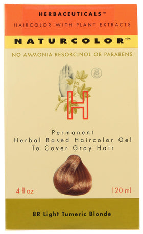 Naturcolor Light Turmeric Blonde bottle ready for at-home color