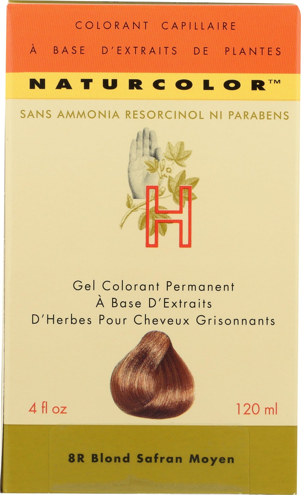 Naturcolor Light Turmeric Blonde gel spreads evenly for natural coverage