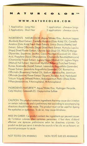 Naturcolor color swatch displaying the light sienna chestnut tone