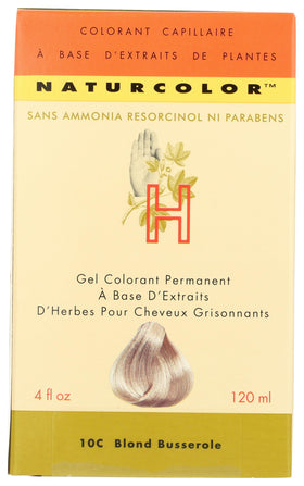 Naturcolor Manzanita Blonde gel texture close-up highlights plant-based pigments for natural-looking results.