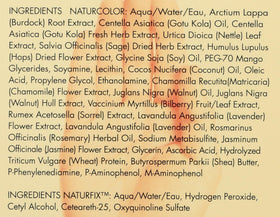 Naturcolor Twinberry Chestnut plant extracts highlight natural ingredients for color bond