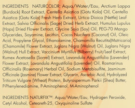 Naturcolor Yarrow Blonde finished hair shows glossy, natural-looking color.