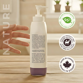 Nature by Canus cruelty-free label confirms ethical daily skin care.