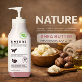 Nature by Canus Goat Milk Body Lotion with shea butter for soft, smooth skin
