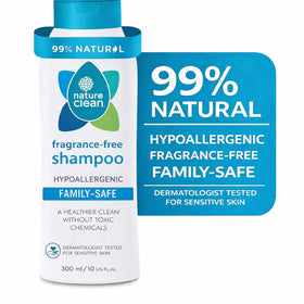 Nature Clean shampoo for all hair types, daily use