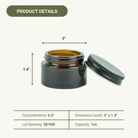 Nature Packaged jars are reusable and easy to clean after use.
