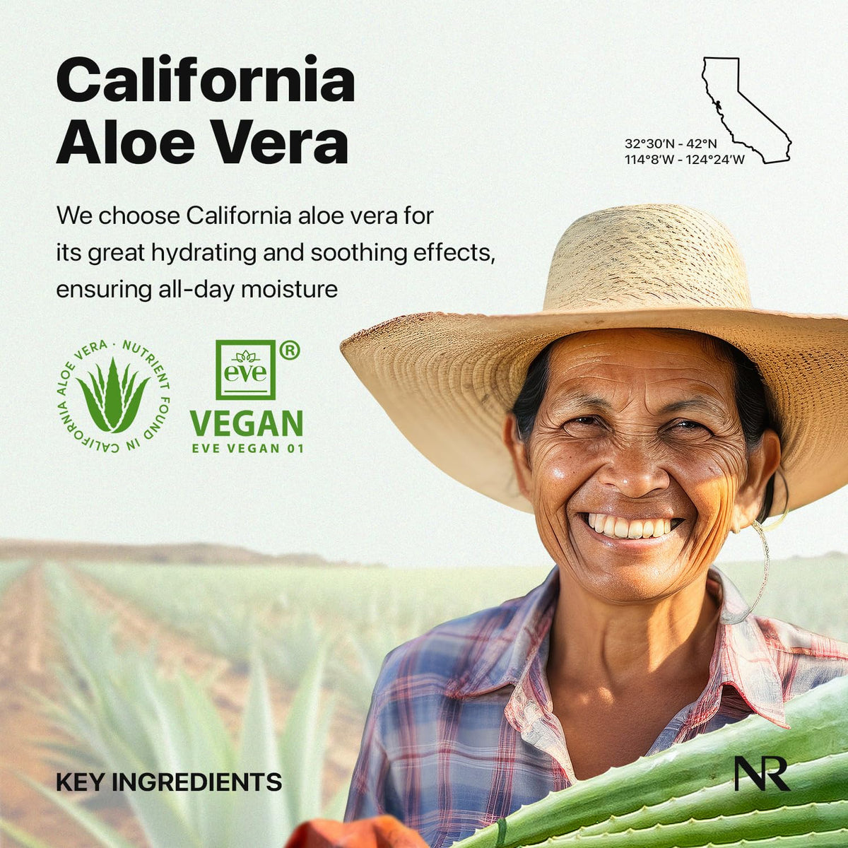 Nature Republic Aloe Vera Gel cooling effect after sun exposure