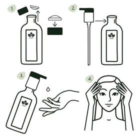 Nature Spell cruelty-free icon signaling ethical hair care.