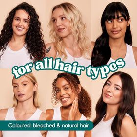 Nature Spell Growth Complex closeup drops highlighting nourishing blend for hair