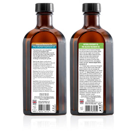 Nature Spell routine setup showing weekly hair care with oils.