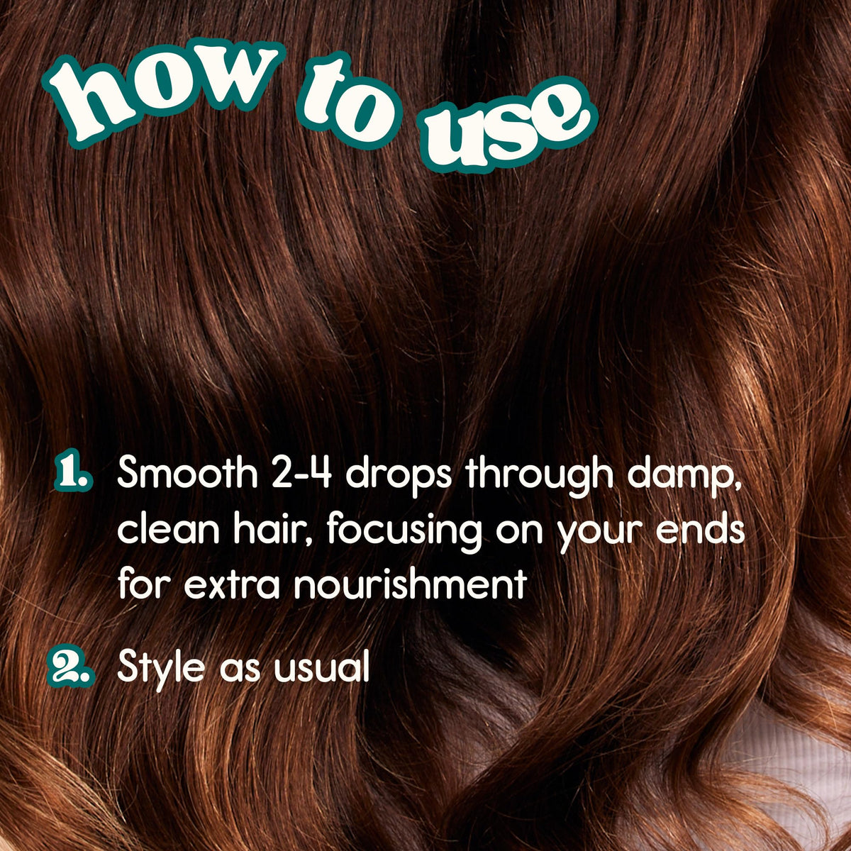Nature Spell heat protectant use image showing protective styling prep