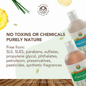 Nature Sustained cruelty-free logo communicates ethical, animal-friendly beauty choices.