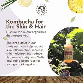 Nature Sustained organic face wash bottle ready for daily cleansing.