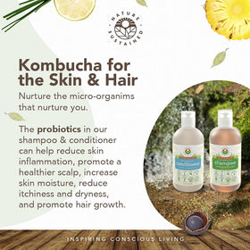Nature Sustained Pure Conditioner front view showcases probiotic-infused care.