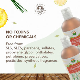 Nature Sustained certification badge signals eco-friendly production and cruelty-free ethics