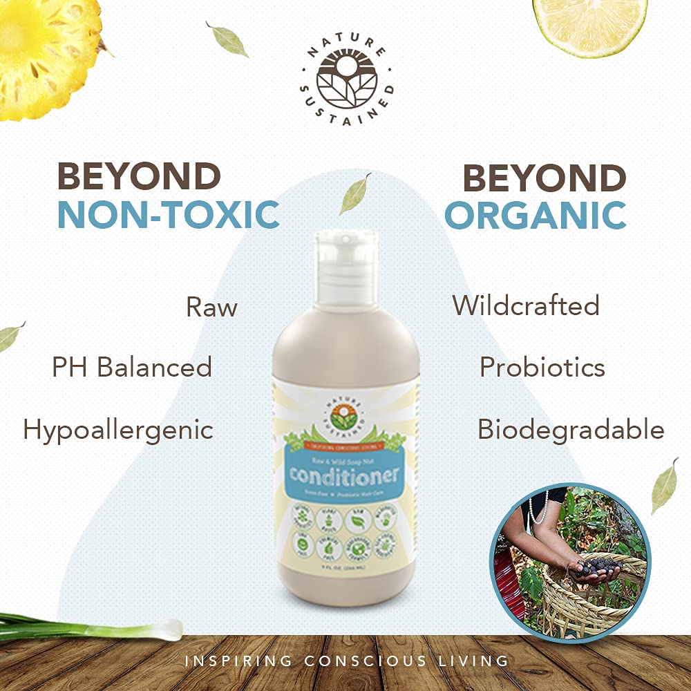 Nature Sustained wildcrafted probiotics fruits image highlights natural fermentation ingredients