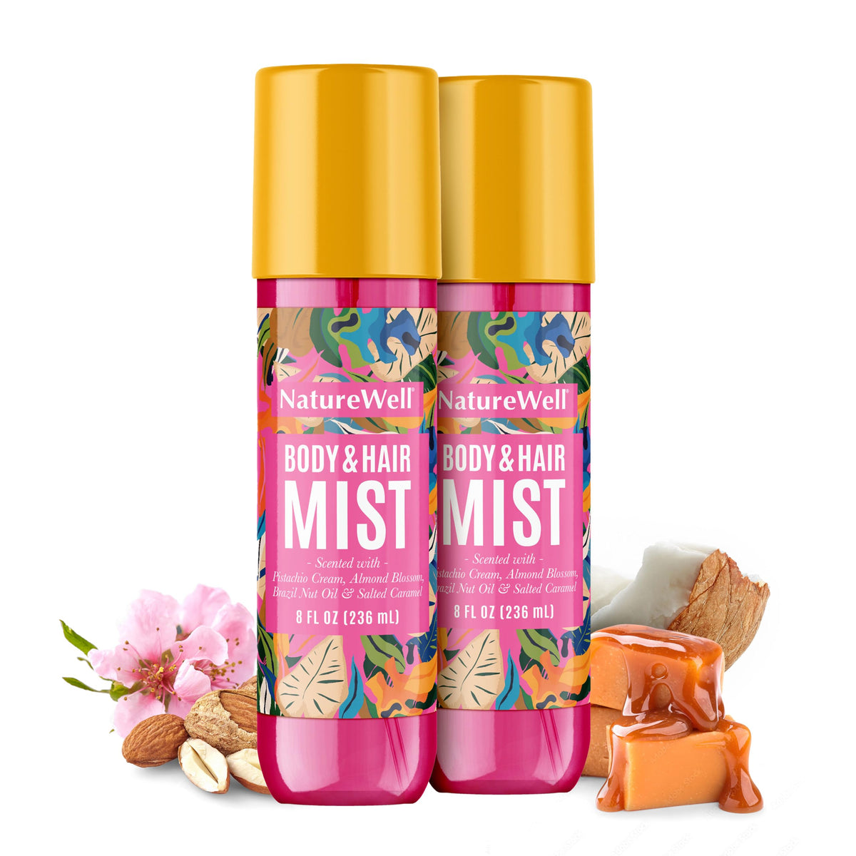 Nature Well Cheeky Hair and Body Mist bottle for daily fresh scent.