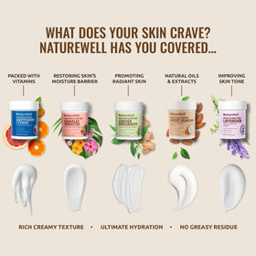 Nature Well Hanalei Hibiscus Cream on dresser suggests daily routine.