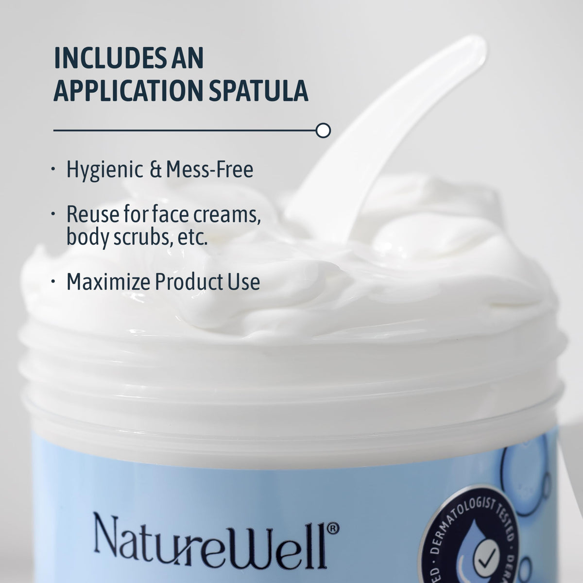 Nature Well micro-encapsulated retinol illustration indicating gentle delivery.