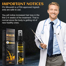Nature Ziran minoxidil-foam closeup showing active formula on the scalp.