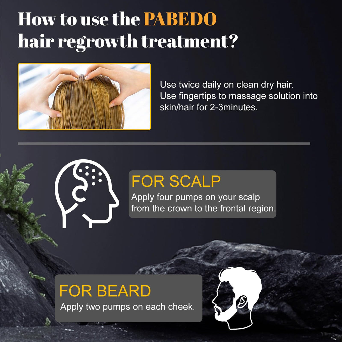 Nature Ziran scalp-application shot with direct foam contact on roots.