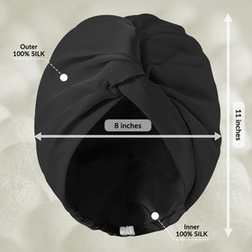 NatureKess versatile bonnet suits all hair types for restful nights.