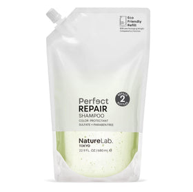 NatureLab.TOKYO refill pouch reduces plastic waste.