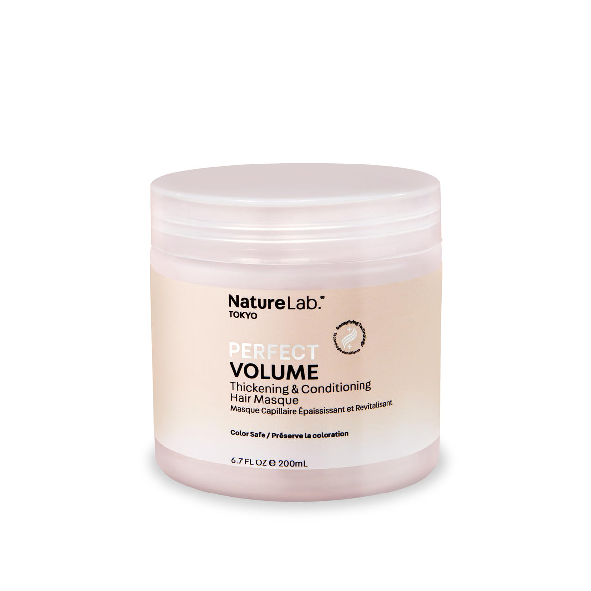 NatureLab.TOKYO Perfect Volume Masque bottle for voluminous, nourished hair