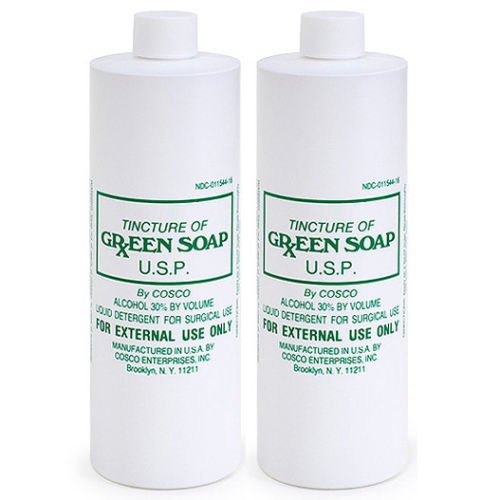 NaturePlus Tincture of Green Soap bottle pour for versatile cleaning tasks.