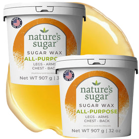 Nature's Sugar beginner-friendly paste for at-home waxing.