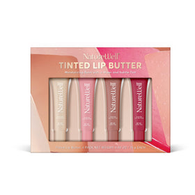 NatureWell Cherry Crush sheer tint on lips for vibrant, natural color