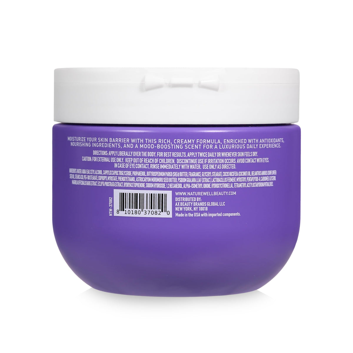 12 oz packaging designed for convenient daily skincare.