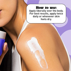 Blissy texture is rich and cloud-like for easy spreading.