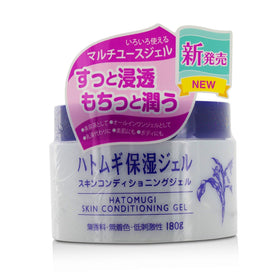 Naturie I-Mju Hatomugi gel jar close-up for lightweight hydration.