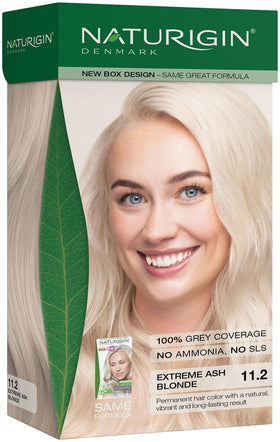 Naturigin permanent hair color 11-2 cream for vibrant ash blonde and gray coverage