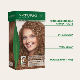 Naturigin activator bottle for precise mixing and lasting color.