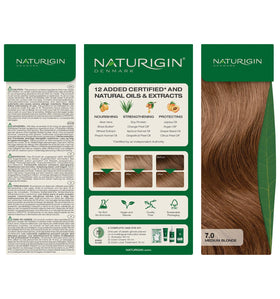 Naturigin aftercare glow for healthy-looking shine.