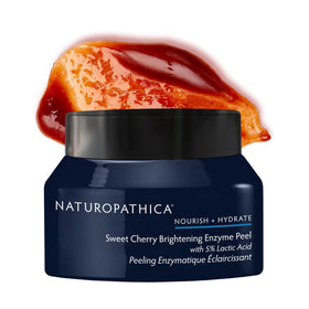 Naturopathica Sweet Cherry Brightening Enzyme Peel jar ready for radiant skin