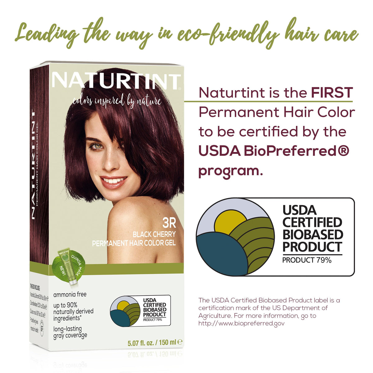 Naturtint 3R gloves help keep hands clean during at-home application.