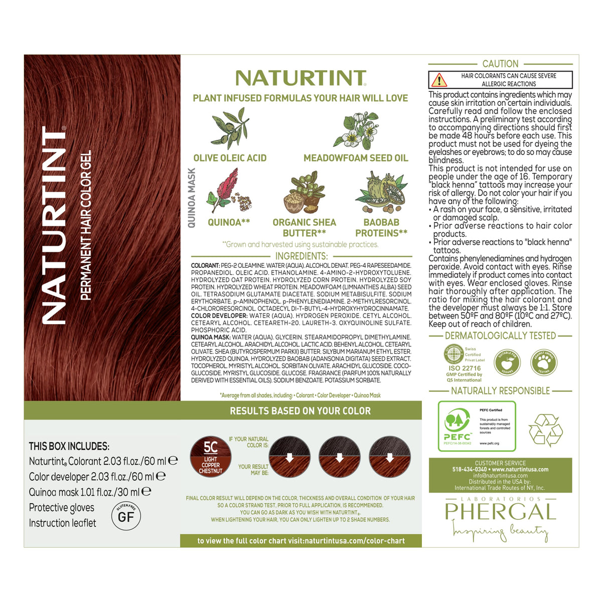 Naturtint 5C mixing bowl for easy color blending.