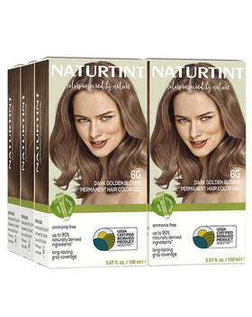 Naturtint 6G bottle shows ammonia-free formula for lasting natural color.