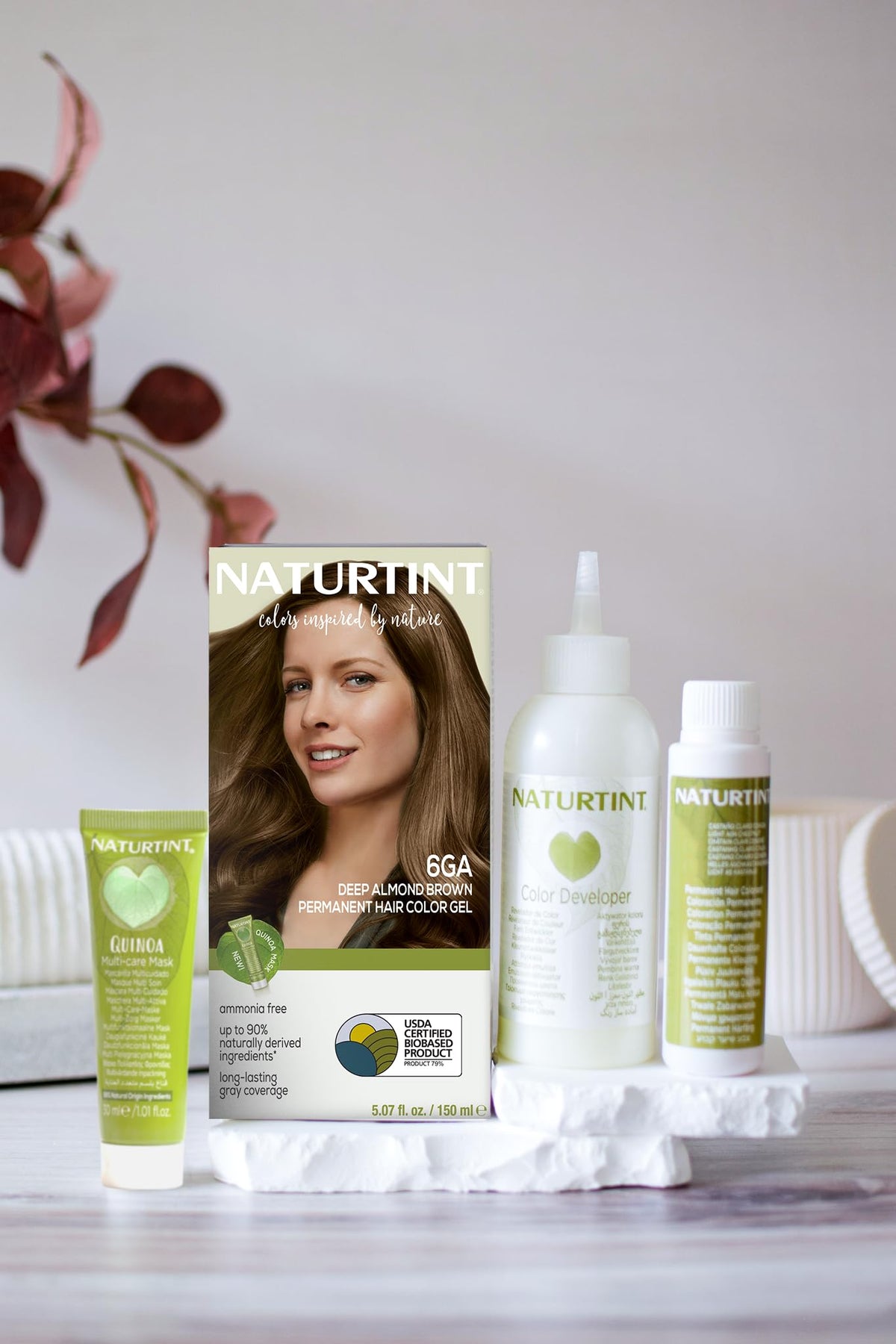 Naturtint 6GA application scene illustrating easy, mess-free home coloring
